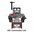 ARC Clone Troopers Building Blocks LUKE Skywalker Mandalorians Boba Fett Palpatine Yoda R2D2 Bricks Action Figures Toys