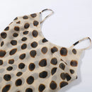 Polka Dots Print Detachable Scarf Sling Dress 2026 New Ladies Slim V-neck Spaghetti Strap Long Robes Women's Beach Dresses