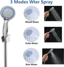 DayPlus Shower Mixer Taps for Bathroom Bath Luxury Chrome Solid Brass Sink Filler Shower Mixer Taps with HandHeld Shower Handset