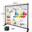 Versatile Heavy Duty Backdrop Stand Photo Frame Photography Wedding Bithday Decoration School Photographic Backdrop Party