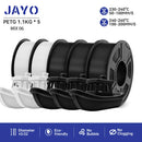 JAYO petg 3d printer filaments PETG 5Rolls 1.75mm Mixed Color Bubble Free FDM 3D Printer Material for 3d pen refill 1.1kg/1rolls