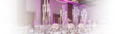 10Pcs Acrylic Candelabra 10 Arm Clear Candle Holder Wedding Table Centerpiece Home Decoration