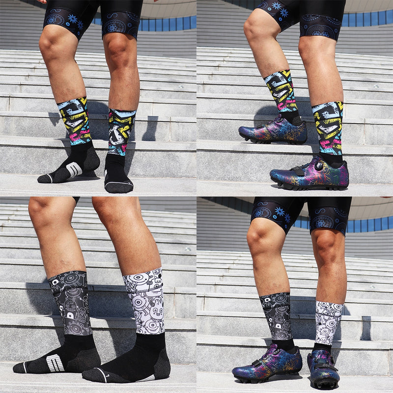 Anti Slip Professional Bike Socks Bicycle Compression Sport Sock Men And Women Street Sports Socks Racing Cycling Socks