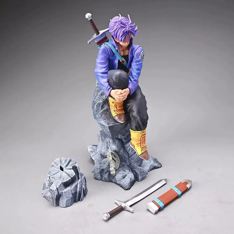 Trunks Figures Dragon Ball Z Last Ranker Torankusu Anime Figure 28cm PVC Exquisite Model Collection Decoration Christmas Gifts