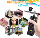 30Psi Airbrush Cordless Airbrush-Kit Compressor for Painting,Makeup,Barber, Nail Art, Cake Decor