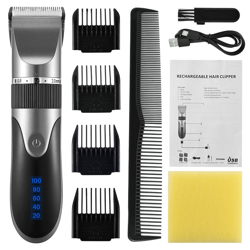 Professional Hair Clipper Men&