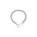 Foxanry Irregular Geometric Beaded OT Clasp Bracelet For Women Couples New Fashion Classic Punk Hip Hop Party Jewelry Gifts