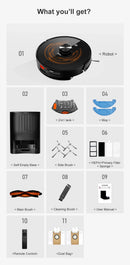 The Floor Marshal | 6500Pa Dual-LiDAR Robot Vacuum with Auto-Empty Station