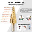 SucceBuy 15Ton Hydraulic Knockout Punch Driver Kit 1/2"-4"w 10Dies Carbon Steel Sheet Hole Opener Repair Tool Manuel Hole Digger