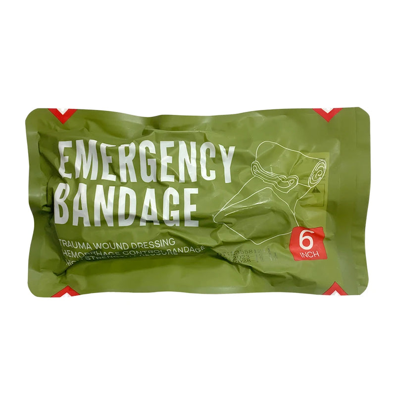 Wholesale 4/6in Israeli Bandage Wound Dressing Emergency Israel Bandage Compression Tactical First Aid IFAK Trauma Medical