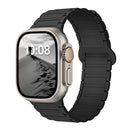 Magnetic Strap for Apple Watch Band 44mm 49mm 45mm 41mm 40mm Silicone Bracelet for IWatch Ultra 2 Series 9 8 7 6 5 4 SE 3 42mm