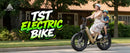 The Dust Maker | 1500W Fat-Tire Electric Bike 48V 15Ah 50-Mile Range