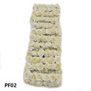 72Pcs/lot 2CM Multicolor Paper Artificial Flowers Mini Rose Flower Head Wedding Bouquet Scrapbooking Party Home Decoration