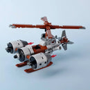 Building Blocks Small Particles Construction City Roads Obstacles Trash Cans Furniture Gourmet Fountains House Kits Boy Toys