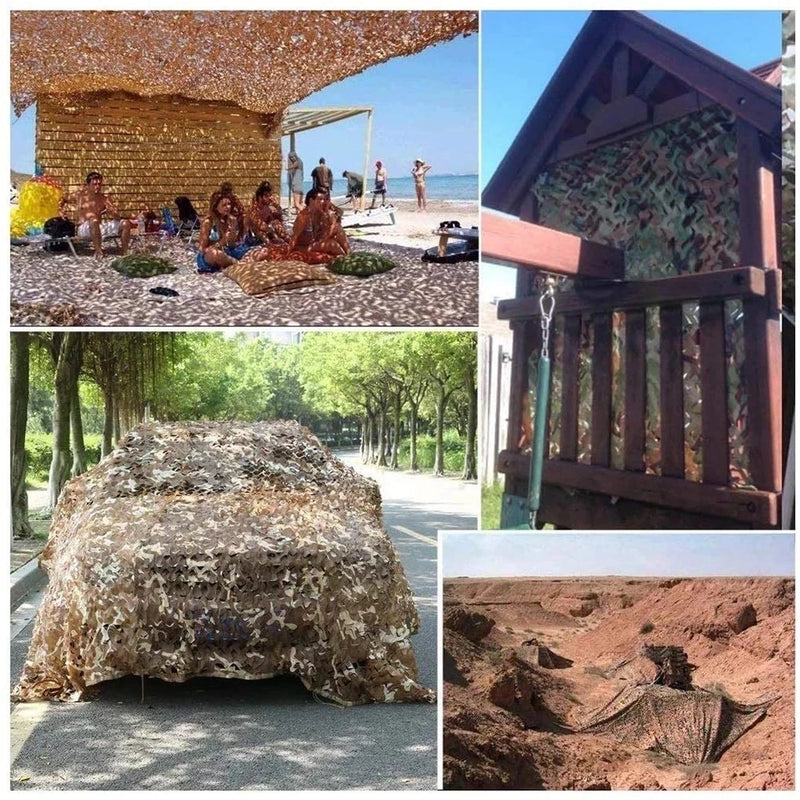 Woodland sunscreen camouflage net suitable for camping military hunting CS shooting rack party supplies decoration