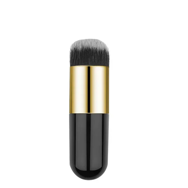 New Chubby Pier Foundation Brush Flat Cream Makeup Brushes Professional Cosmetic Make-up Brush Concealer Blending Blush Brush