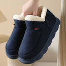 Warm Furry House Slippers Women Men Winter New Fashion Comfort Plush Slippers Home Indoor Outdoor Soft Thick Sole Cotton Shoes