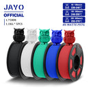JAYO 5Rolls PETG Filament 1.75mm High Speed PETG 3D Printer Filament 1.1KG/Roll High Flow Speedy Matte 3D Printing Materials