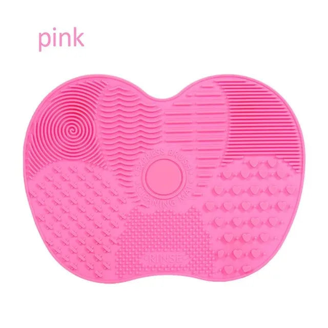 Silicone Brush Cleaner Cosmetic Make Up Washing Brush Gel Cleaning Mat Foundation Makeup Brush Cleaner Pad Scrubbe Board