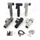 protable grey black silver Bidet Sprayer wash faucet Stainless Steel Bathroom Toilet hanging water shower Head Handheld wc Clean