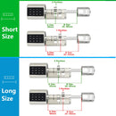 RAYKUBE L11 TT Lock BEL Fingerprint Cylinder Digital Door Lock With Adjustable Cylinder Length Password/Key/TT Lock APP Unlok