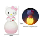 Sanrio Hello Kitty Kuromi Cinnamoroll Night Light Glowing Children Toy Bedside Lamp Anime Kawaii Cute Children Kid Present Gifts