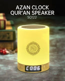 Muslim Arabic Koran Azan Clock Islam Night Light Wireless Bluetooth Speaker Quran Portable Bright Lamp Arab Islamic Holy Ramadan