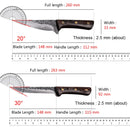 Forged Boning Knife Cleaver Meat Butcher Slaughter Knife Bone Meat Fish Sushi Kitchen Knife Fruit Vegetables Cooking Tools