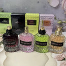 Frauen Blumen-Frucht Eau De Toilette Frischer, natürlicher, eleganter Duft Zitrone Rose Jasmin Langanhaltender Duft Dating Arbeits Parfüm Spray