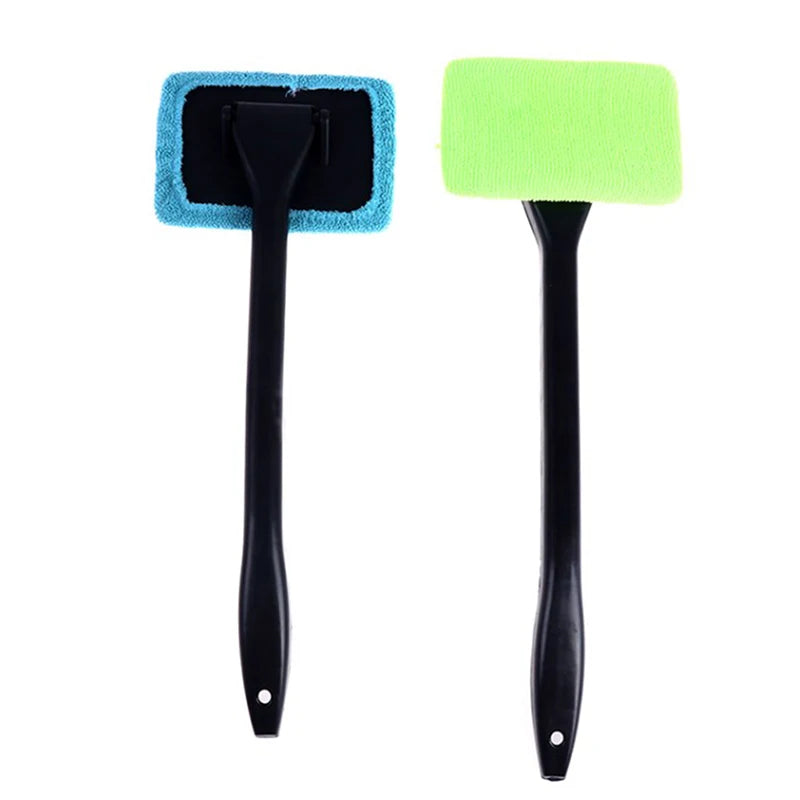 Car Window Cleaner Brush Kit Windshield Cleaning Wash Tool  Interior Auto Glass Wiper with Long Handle Car Accessories