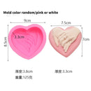 3D Heart-shaped Silicone Mold DIY Love Candle Soap Plaster Epoxy Making Chocolate Ice Cake Baking Tools for Valentine's Day Gift