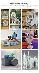 SUNLU High-Speed PLA Marble Filament 1.75mm +/- 0.02 mm 1kg Spool (2.2lbs) High Speed Printing Filament Fit Most FDM Printer
