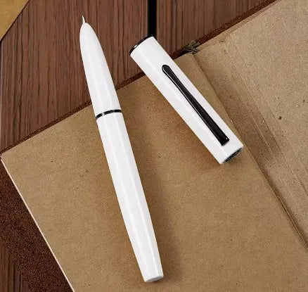 Hongdian C1 Exquisite Explorer Simple Classic Retro Fountain Pen EF/F Hooded Nib School Office Supplies Writing ink Gift Pens