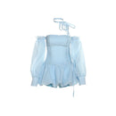 Sylcue 2023 Summer Party Formal Retro Princess Senior Texture Intellectual Elegant Avant-Garde Personalized Women'S Cool Dress