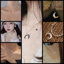Natural Mother of Pearl Charm Sea Shell Beads Moon White Black Shell Pendant DIY Jewelry Making Necklace Earring Accessories