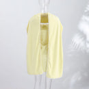 Sexy Pearl Patchwork Dress With Scarf Women Solid Sleeveless Tube Top Short Party Dresses Female 2026 Fashion Summer Robe Lady