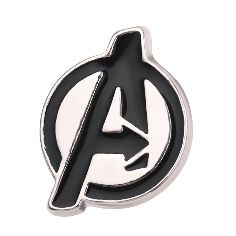 Superhero Collection Brooch Captain America Iron Man Spider Man Hulk The Avengers Badge Metal Enamel Lapel Pin Accessories