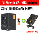 (DO Brazil) ZGCINE ZG-S200 V99 V Mount Battery V-Lock Lithium Battery Pack for Camcorder/Digitais/Video Lights/Monitors