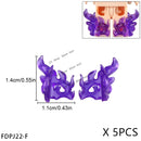 5PCS Cartoon Special Effects Pieces Arm Fist Wind Lightning Leg Flames Weapons Accessories Assemble Scene Bricks Kids for Toys