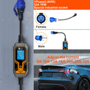 feyree Type2 7KW 32A 1Phase Portable EV Charger 5m Cable Current Adjustable EVSE Wallbox Charging Box for Electric Car Charger