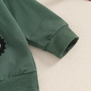 Toddler Boys Outfit Dinosaur Print Short Sleeve T-Shirt with Drawstring Waist Shorts Kids Clothing Set for Summer