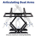Tilting Swivel TV Wall Mount Full Motion Articulating Arm TV Bracket for 26-55 Inch Screen