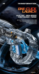 The Aqua Blitz | High-Power Electric Water Gun with LED Flashing Action