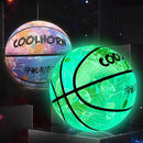 1 Stück Nr. 7 Leuchtender Basketball Spielball Outdoor Tragbarer PU Fluoreszierender Basketball