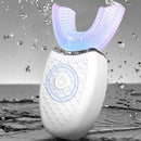 Electric Toothbrush U Shape Sonic Automatic Intelligent Toothbrushes Waterproof Silicone Teeth 360 Degree Cleaning Tooth Brush