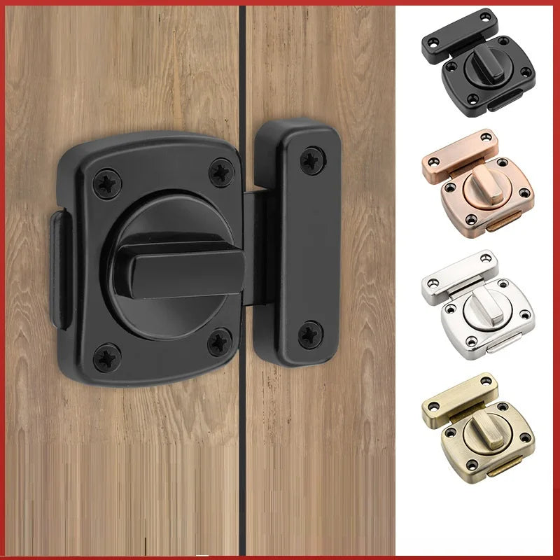 Thickened Stainless Steel Bolt Lock Buckle, Anti-theft Door Bolt, Door Buckle, Bathroom Bolt, Surface Mounted Bolt Lock Buckle