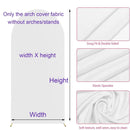 Pregnant Woman Silhouette Arch Backdrop Cover Minimalist Maternity Mother Baby Shower Party Decor Gender Reveal Background