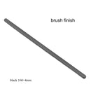 10pcs Stainless Steel Straight Cuff Bangle Blank Plain Rod Bracelet Diy Laser Engraving Bracelet Jewelry Charms Accessories