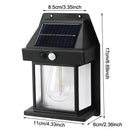 The Dusk Sentinel | Solar-Powered Motion-Sensing Outdoor Wall Light