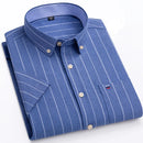 The Oxford Line | 100% Cotton Short-Sleeve Oxford Shirt